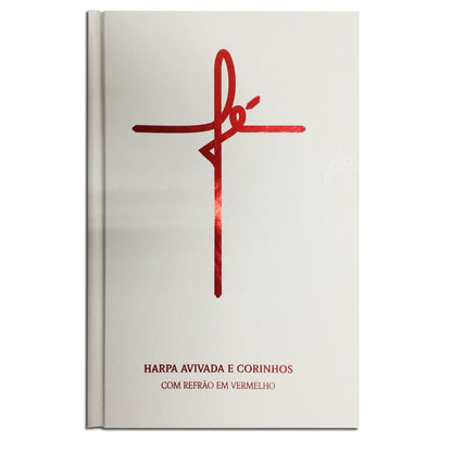 Harpa Avivada e Corinhos Fé Branca | Letra Hipergigante | Capa Dura