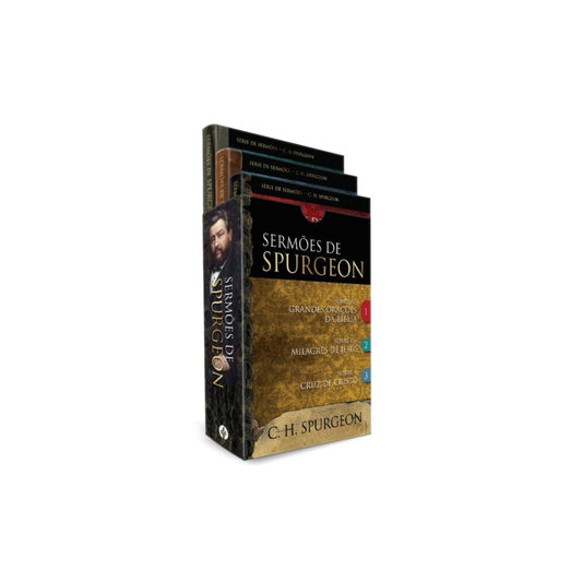 Sermões de Spurgeon | Box Com 3 Livros
