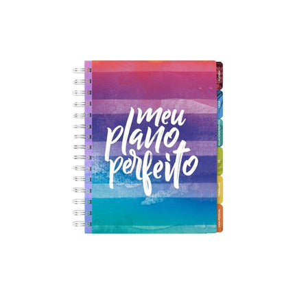 Meu Plano Perfeito | Capa Colorida Aquarela