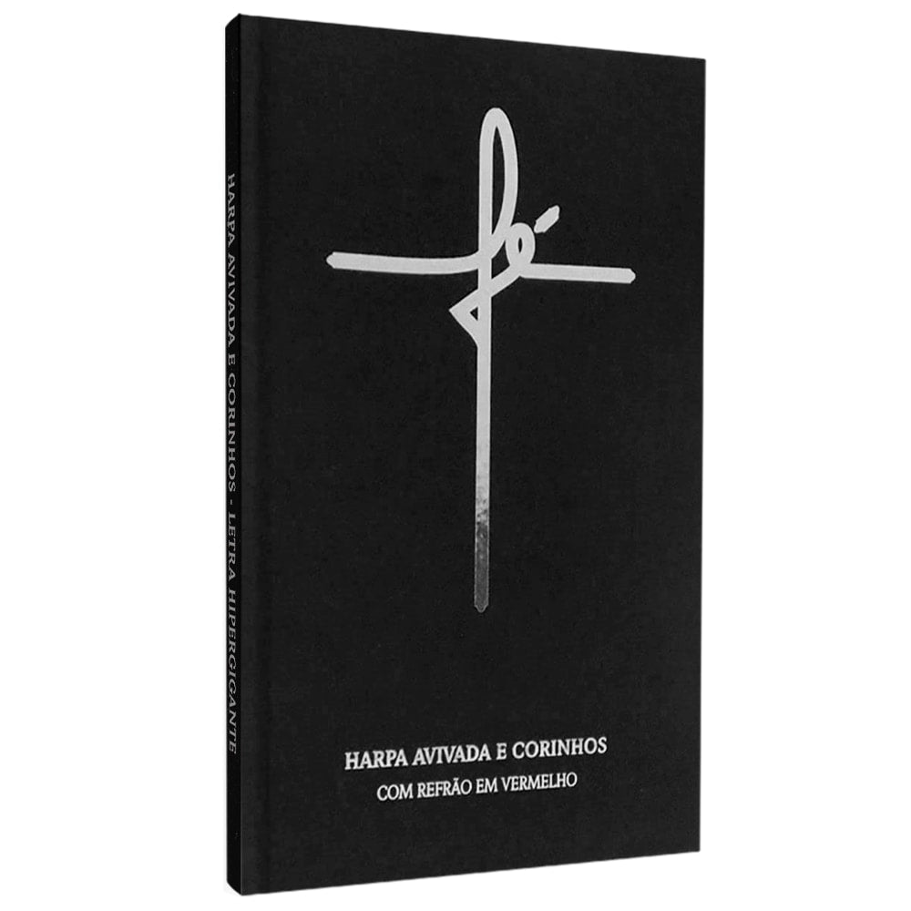 Harpa Avivada e Corinho Fé Preta | Letra Hipergigante | Capa Dura