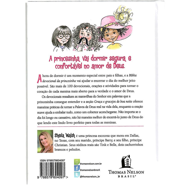 Bíblia Devocional da Princesinha | Sheila Walsh
