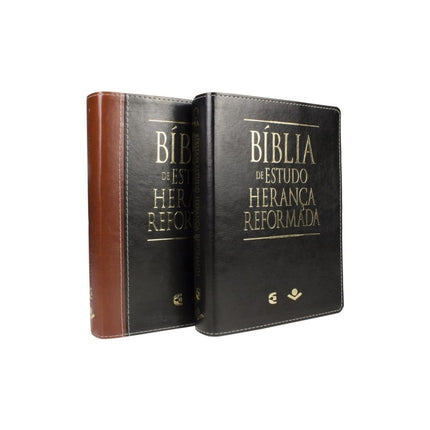 Bíblia de Estudo Herança Reformada | ARA | Capa Preta
