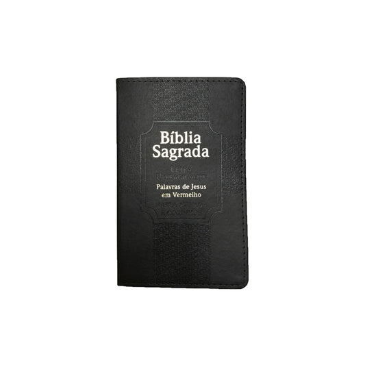 Bíblia Sagrada Estrela Harpa Avivada | ARC | Letra Ultragigante | Capa Preta