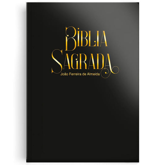 Bíblia Sagrada Hiper Gigante | ARC | Capa Semi Luxo Preta