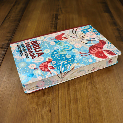 Bíblia Sagrada RC Estampada Pássaro | Capa Especial