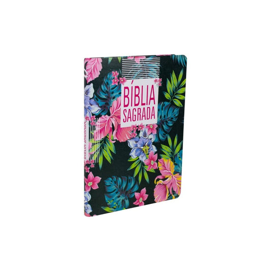 Bíblia Sagrada Ultrafina Gigante | NAA | Flores