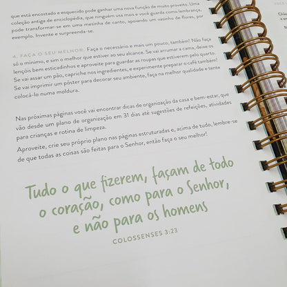 Meu Plano Perfeito | Capa Tecido Rosa