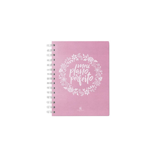 Meu Plano Perfeito | Capa Tecido Rosa