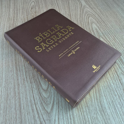 Bíblia Leitura Perfeita NVI | Letra Gigante | Marrom