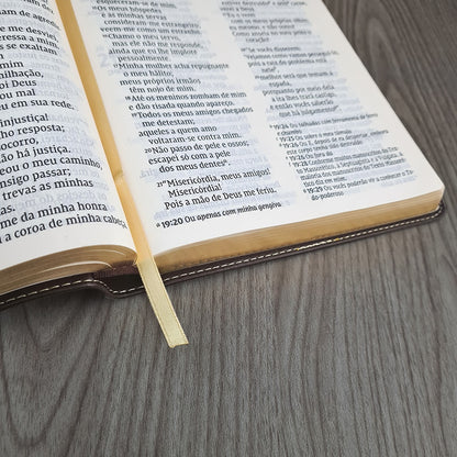 Bíblia Leitura Perfeita NVI | Letra Gigante | Marrom