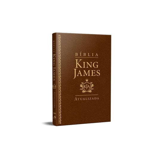Bíblia King James Atualizada Slim | KJA | Marrom