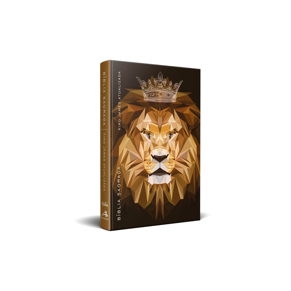 Bíblia King James Atualizada Rei dos reis Geométrico | KJA | Capa Dura