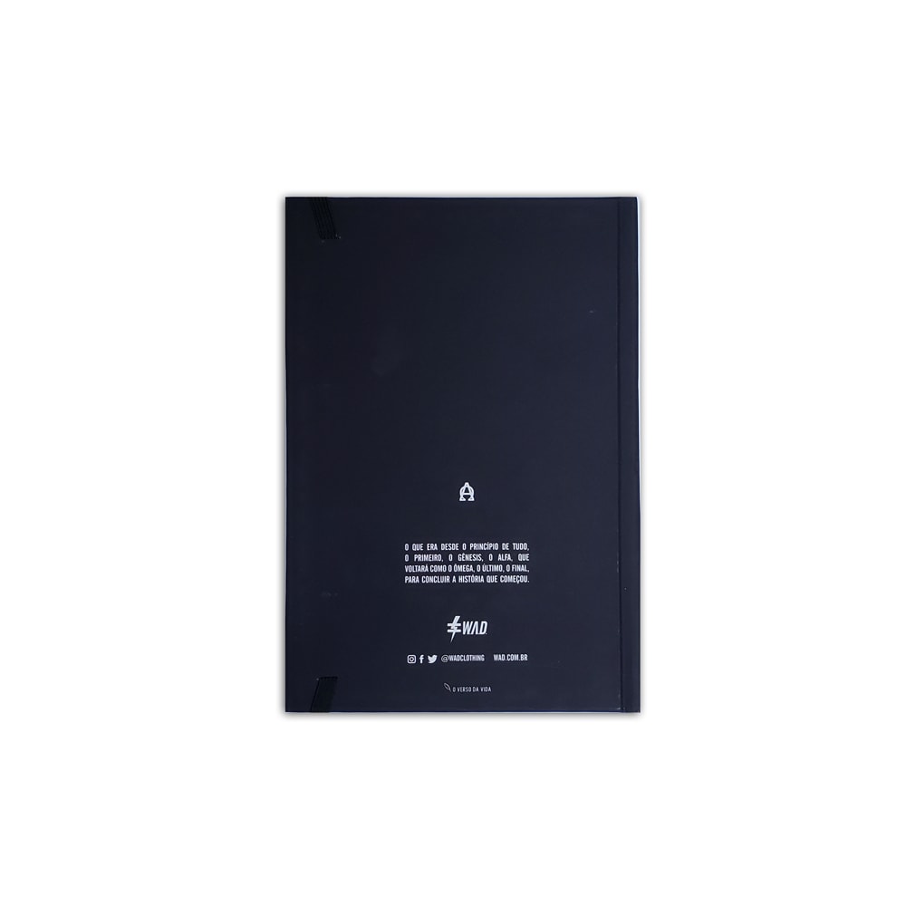 Caderno Moleskine Alfa e Ômega