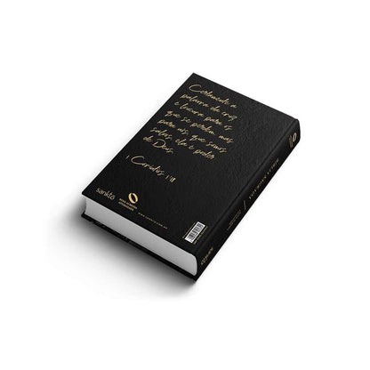 Bíblia Cruz Madeira | NAA | Letra Normal | Capa Dura