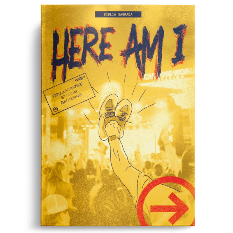 Bíblia The Send | Here I Am | NAA Capa Dura