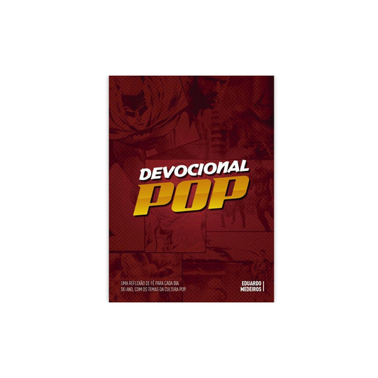 Devocional Pop | Eduardo Medeiros | Capa Brochura Vermelho