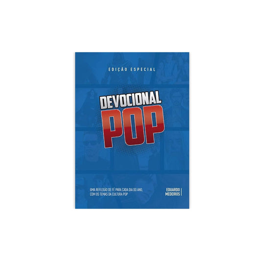 Devocional Pop | Eduardo Medeiros | Capa Dura Azul