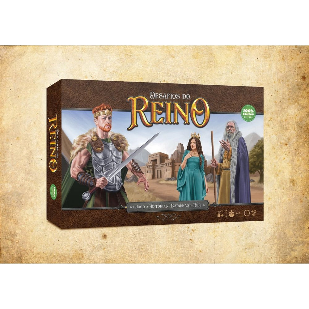 Jogo de Tabuleiro Desafios do Reino