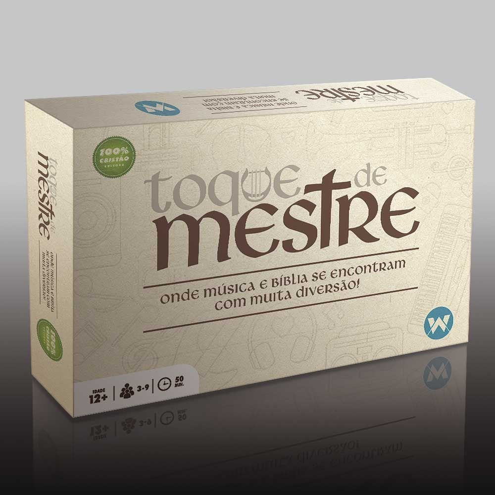 Jogo de Tabuleiro Toque de Mestre