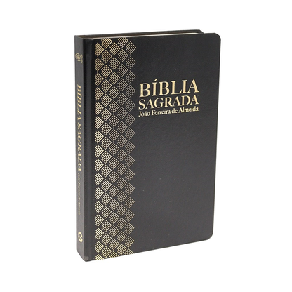 Bíblia Sagrada | ARC | Letra Normal | Capa Semi-Luxo Preta