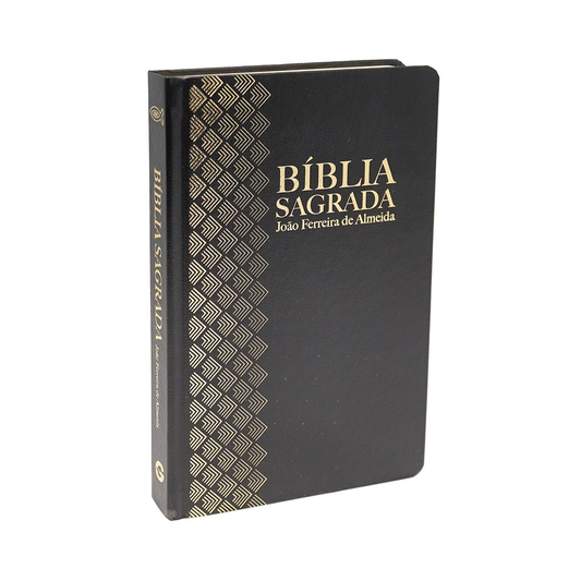 Bíblia Sagrada | ARC | Letra Normal | Capa Semi-Luxo Preta
