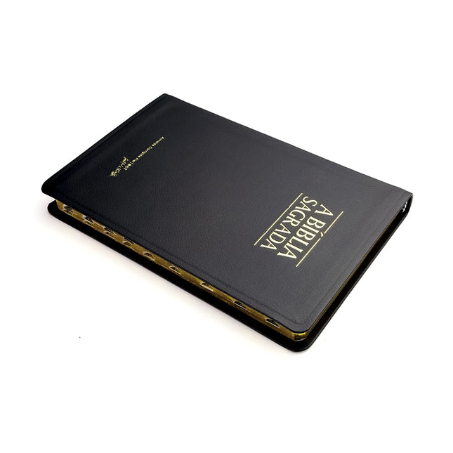 Bíblia Sagrada Slim | ACF | Letra Normal | Capa Preto Luxo