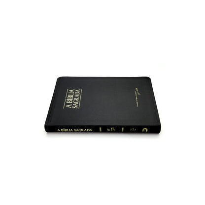 Bíblia Sagrada Slim | ACF | Letra Normal | Capa Preto Luxo