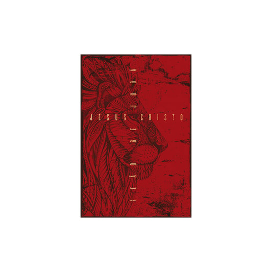 Bíblia Leão de Judá | NVT | Letra Normal | Capa Dura Vermelho