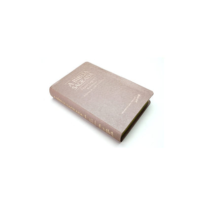 Bíblia Sagrada | ACF | Letra Super Legível | Capa PU luxo Rosê gold