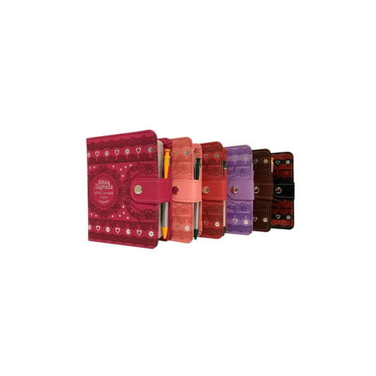 Bíblia Sagrada Carteira Média | ARC | Letra Normal | Harpa Avivada e Corinhos Capa Rosa