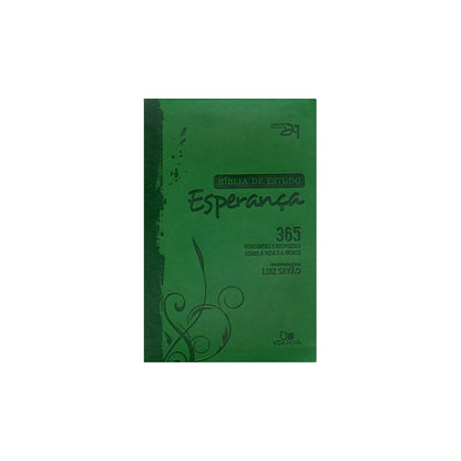 Bíblia de Estudo Esperança | A21 | Letra Normal | Capa Verde