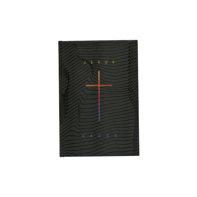 Caderno Tipo Moleskine Jesus Saves