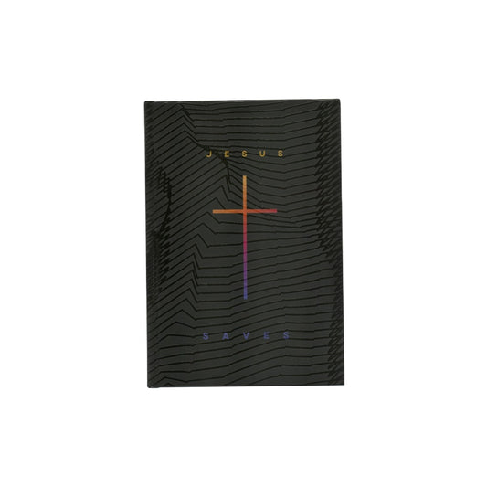 Caderno Tipo Moleskine Jesus Saves