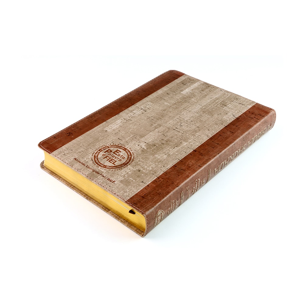 Bíblia Sagrada RCM | ACF | Letra Gigante | Capa PU Luxo Bicolor C/ Índice