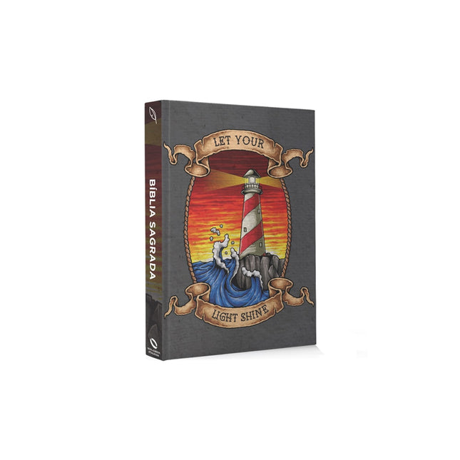 Bíblia Sagrada Light Shine | NAA | Letra Normal | Capa Dura