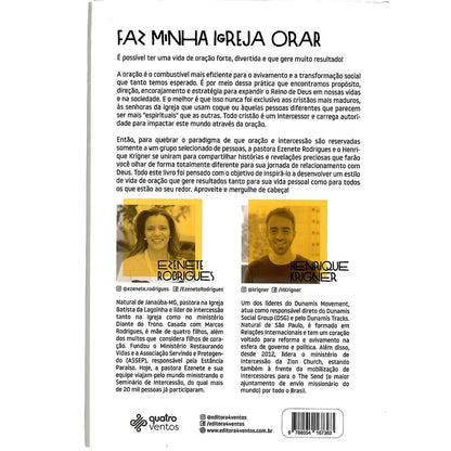Faz Minha Igreja Orar | Ezenete Rodrigue e Henrique Krigner