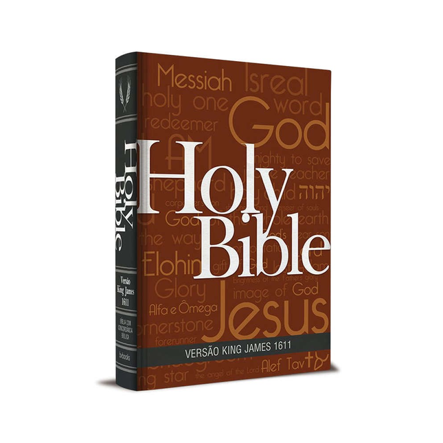 Bíblia King James Fiel 1611 | BKJ | Letra Normal | Capa Holy Bible Concordância e Pilcrows