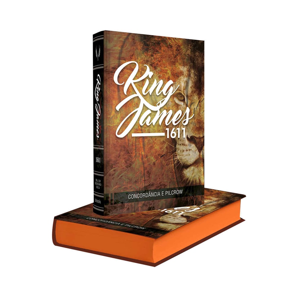 Bíblia King James Fiel 1611 | BKJ | Letra Normal | Capa Leão Concordância e Pilcrows
