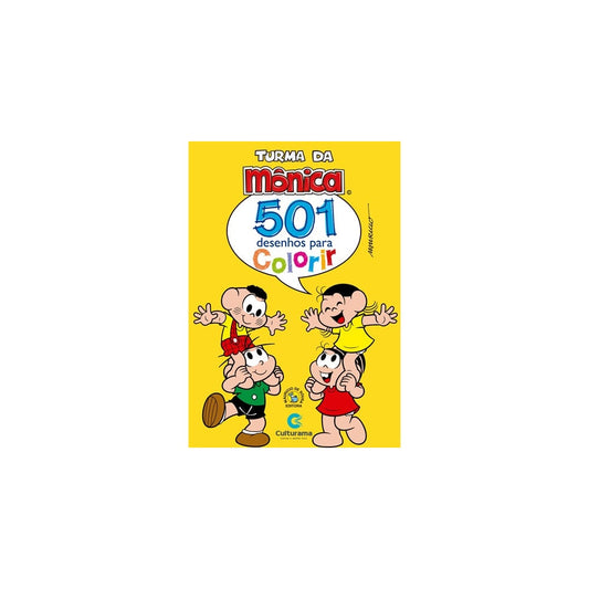 501 Desenhos para Colorir Turma da Mônica