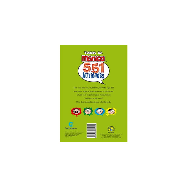 551 Atividades Turma da Mônica