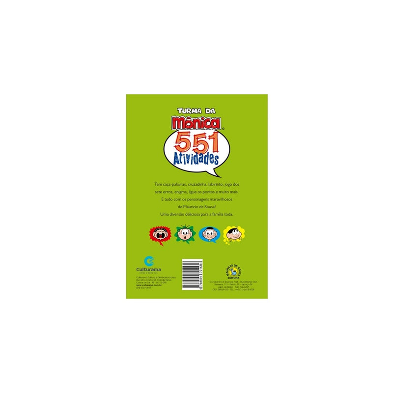 551 Atividades Turma da Mônica