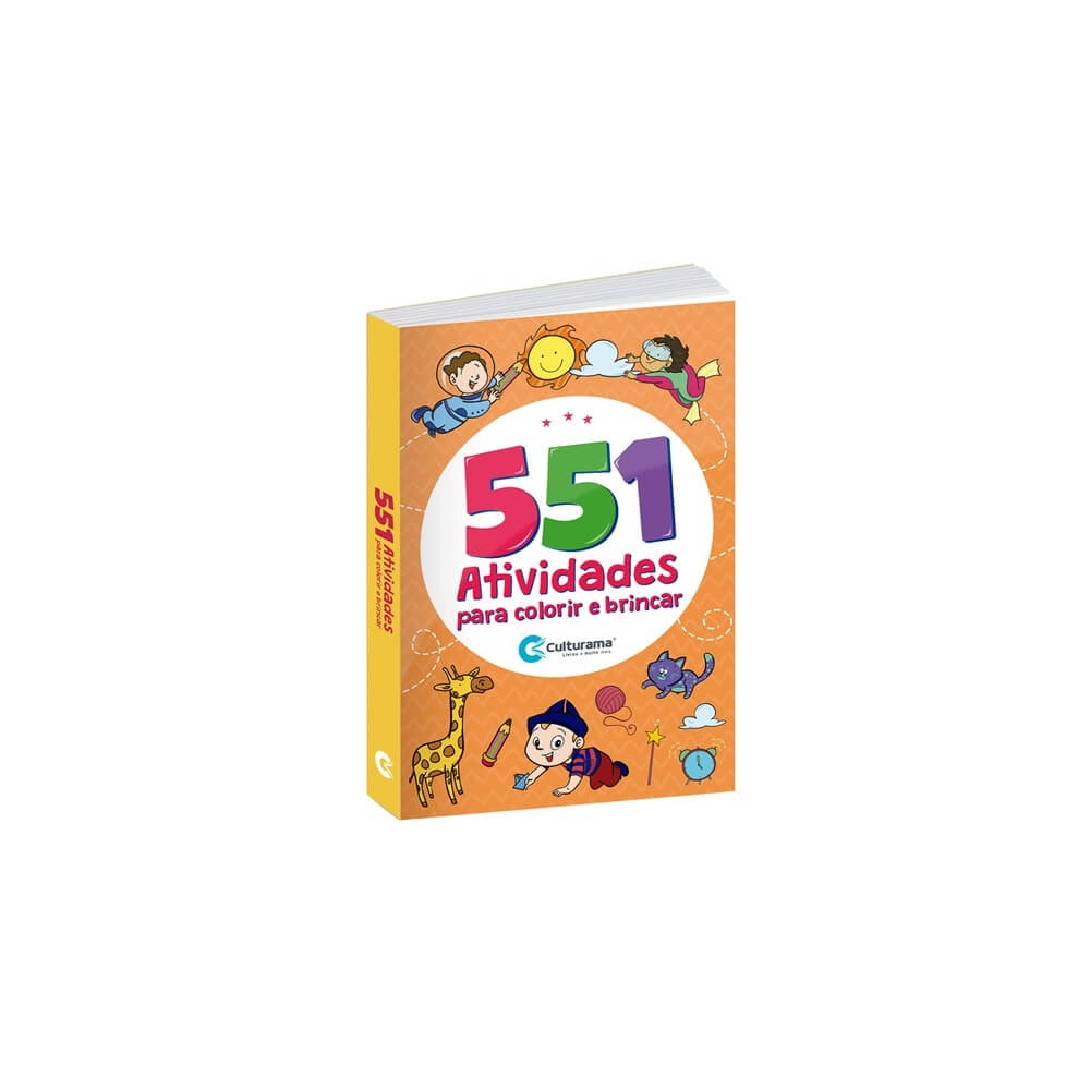 551 Atividades para Colorir e Brincar