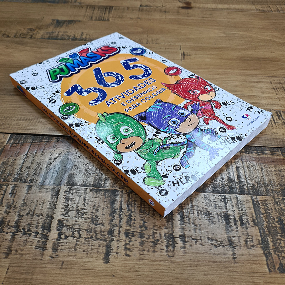 PJ Masks 365 Atividades e Desenhos Para Colorir