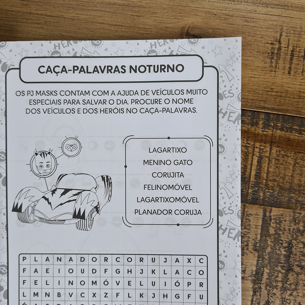 PJ Masks 365 Atividades e Desenhos Para Colorir
