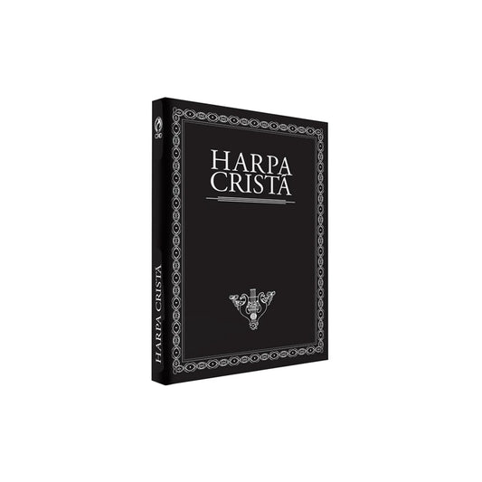 Harpa Cristã Grande Popular Preta com Borda