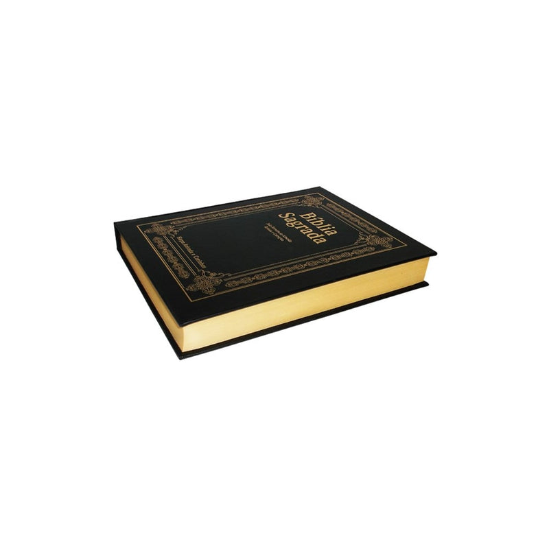 Bíblia de Pulpito | ARC | Letra Extragigante | Capa Percalux Preto Luxo