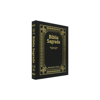 Bíblia de Pulpito | ARC | Letra Extragigante | Capa Percalux Preto Luxo