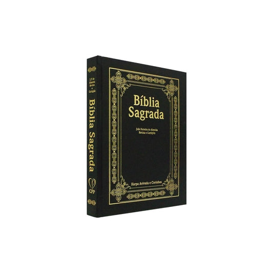Bíblia de Pulpito | ARC | Letra Extragigante | Capa Percalux Preto Luxo