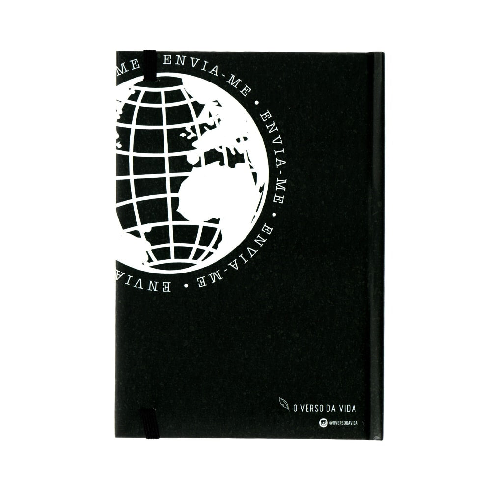 Caderno Tipo Moleskine Eis-me Aqui Envia-me
