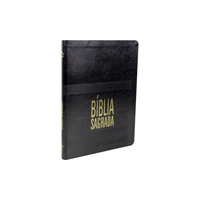 Bíblia Sagrada Ultrafina | NAA | Letra Normal | Capa Preto Frank C/ Índice e Zíper
